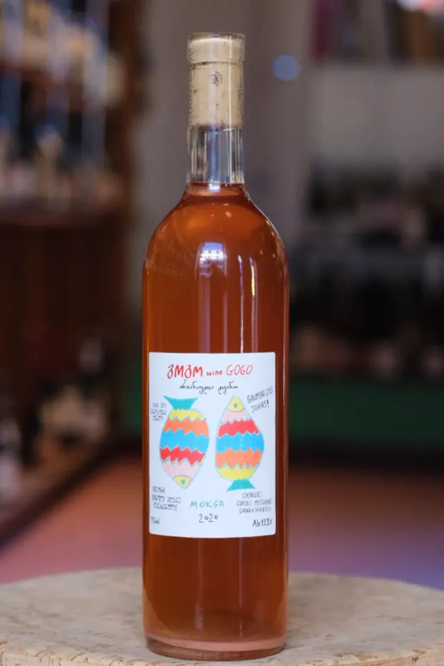 Vin de Table Moksa orangevin 2020 kvevri