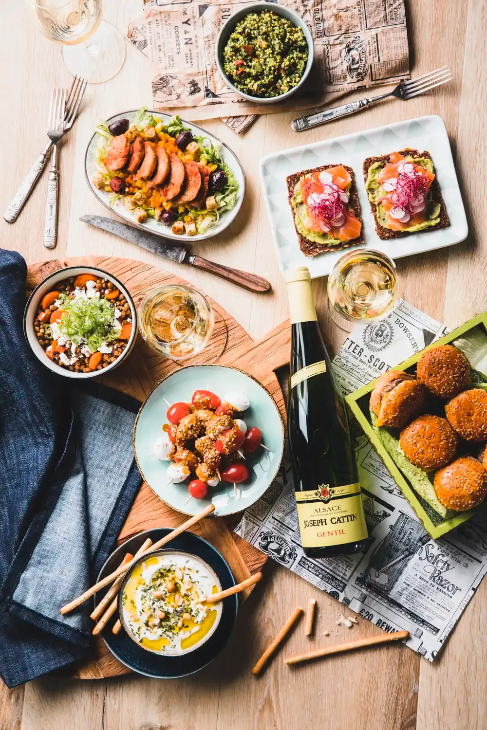 Joseph Cattin Gentil Alsace hvidvin blød blend