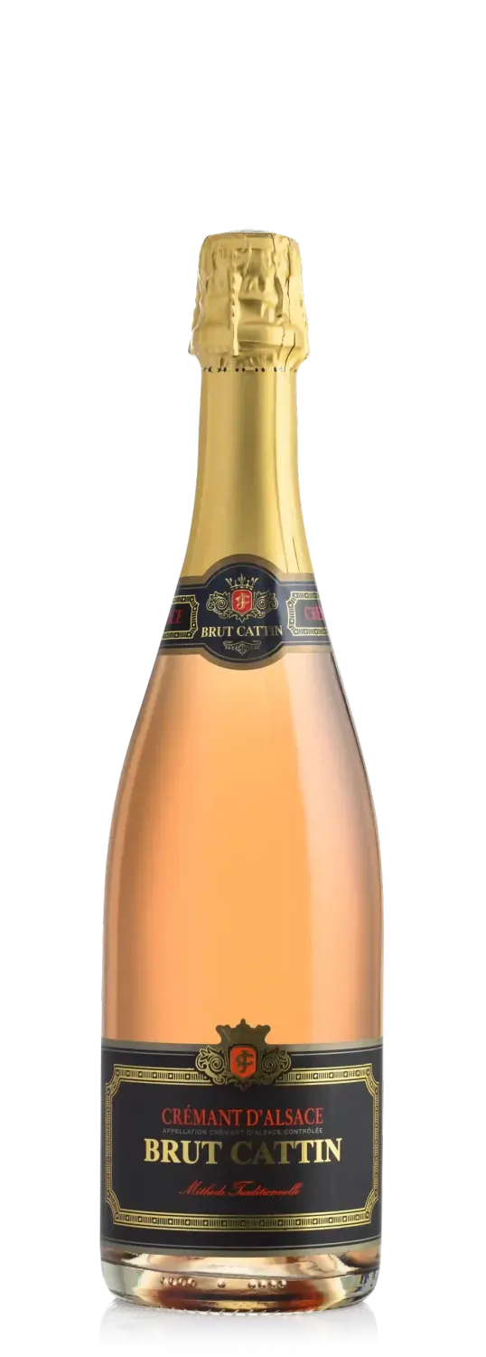 Joseph Cattin Crémant d'Alsace Brut Rosé mousserende vin Pinot Noir