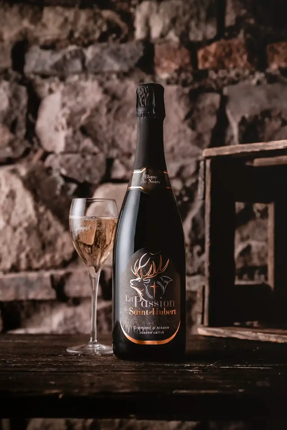 Joseph Cattin La Passion de St Hubert Crémant Extra Brut