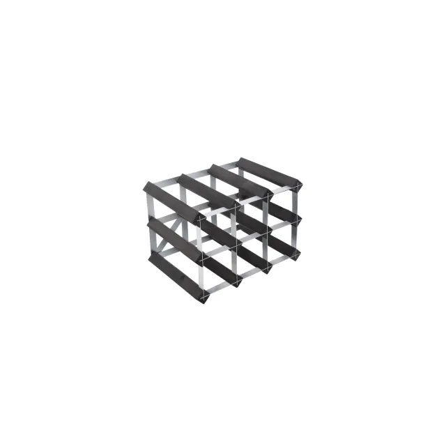 Traditional Wine Rack Traditionel Vinreol 9 flasker sort ask