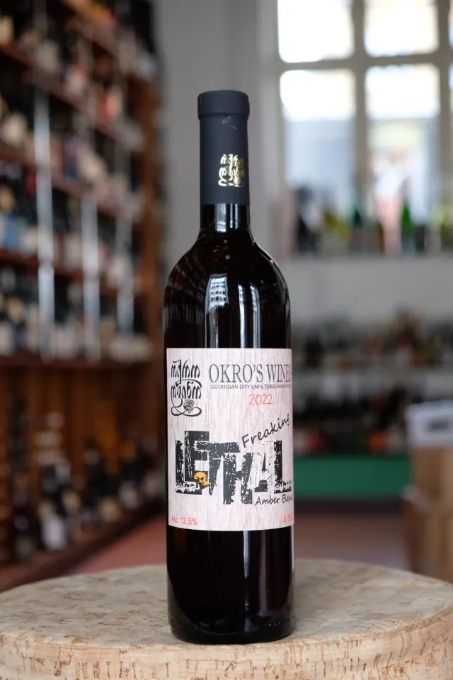 Vin de Table Lethal Amber orangevin 2022 qvevri