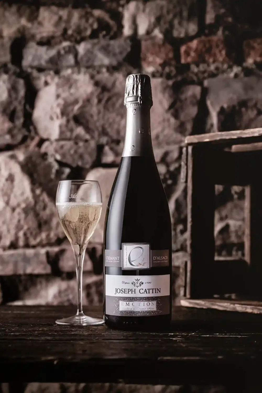 Joseph Cattin Crémant Alsace Émotion mousserende vin