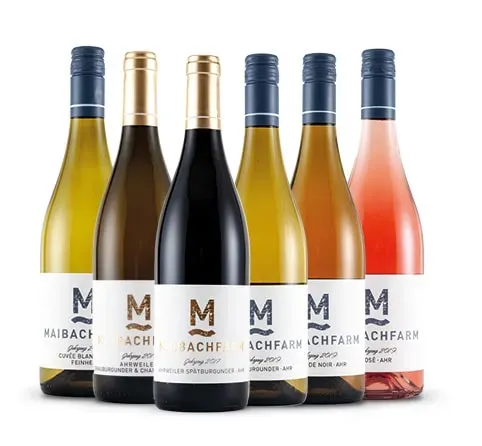 Weingut Maibachfarm Oster-Paket 6x75cl sekt rosé rød hvid