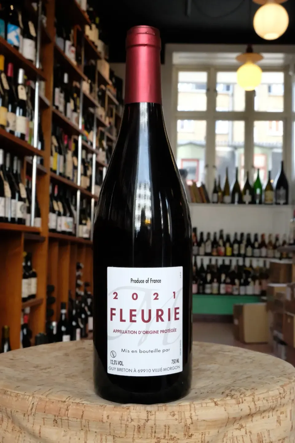 Guy Breton Fleurie rødvin 2023 gamay Beaujolais