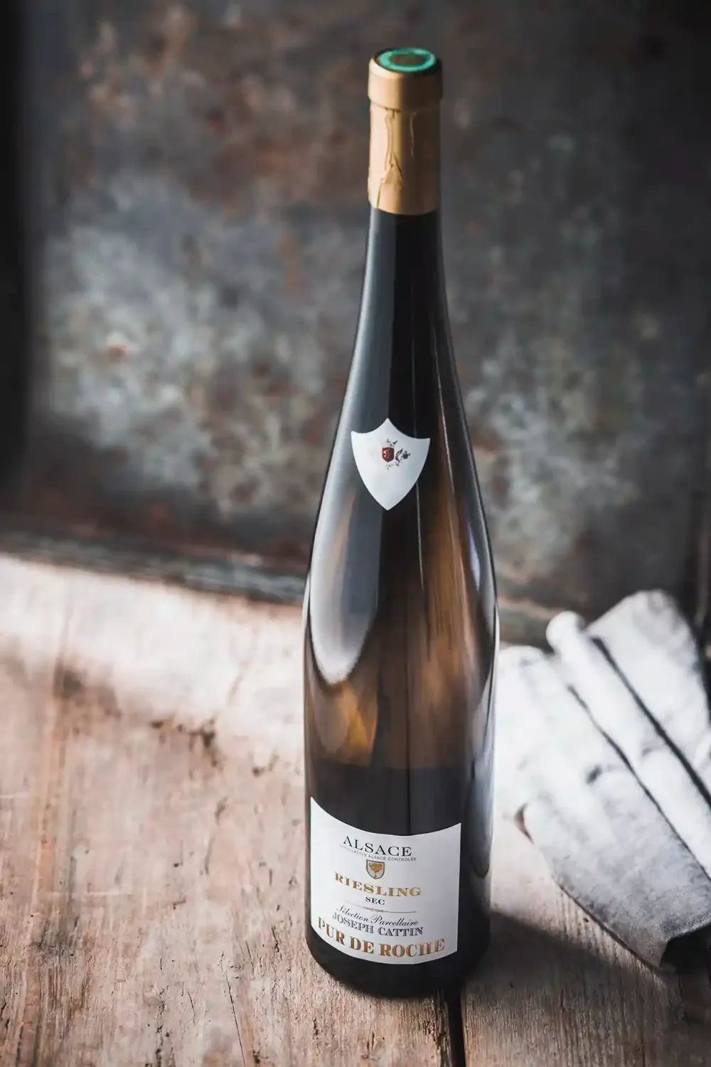Joseph Cattin Pur de Roche riesling hvidvin tør