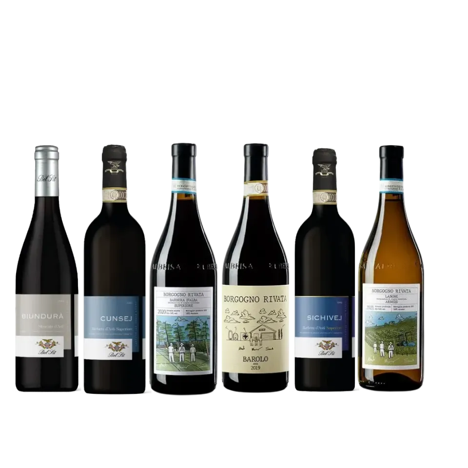 VinoSupremo Smagen af Piemonte smagekasse rød og hvid