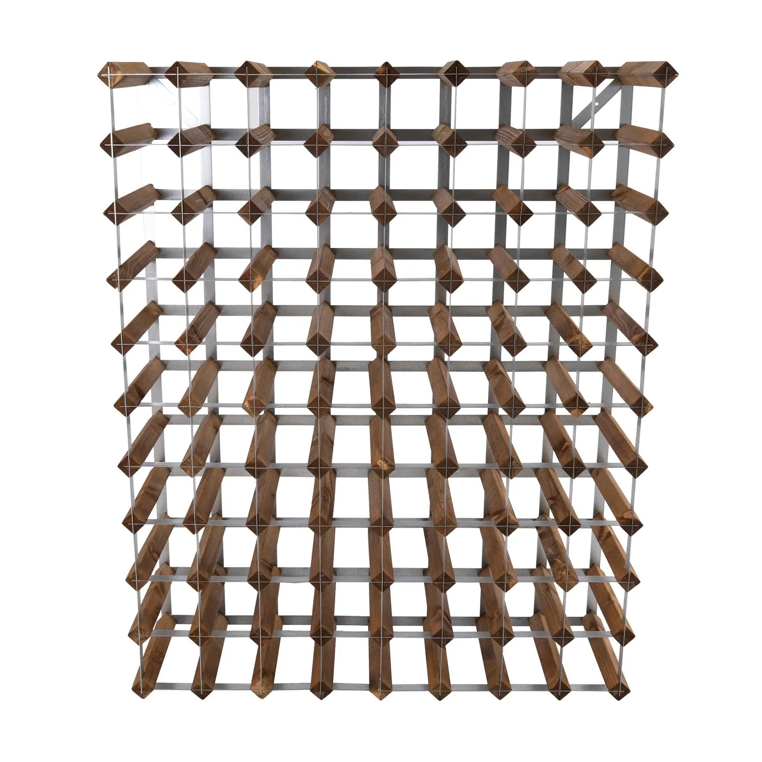 Traditional Wine Rack Traditionel Vinreol 90 flasker Lys eg Saml selv