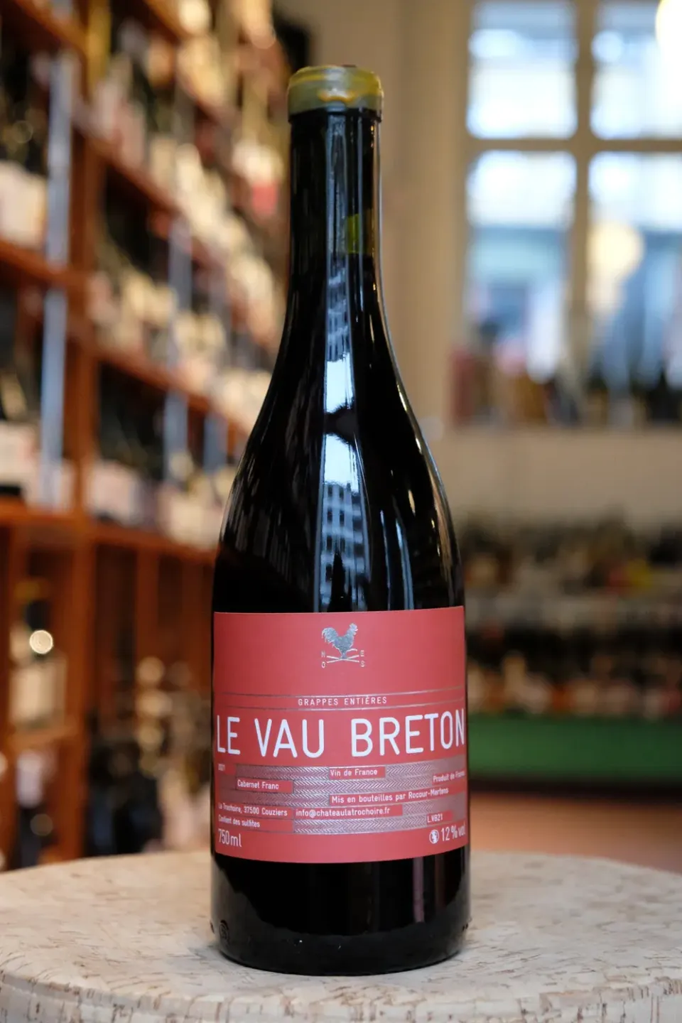 Vin de Table Le Vau Breton rødvin 2021 cabernet franc