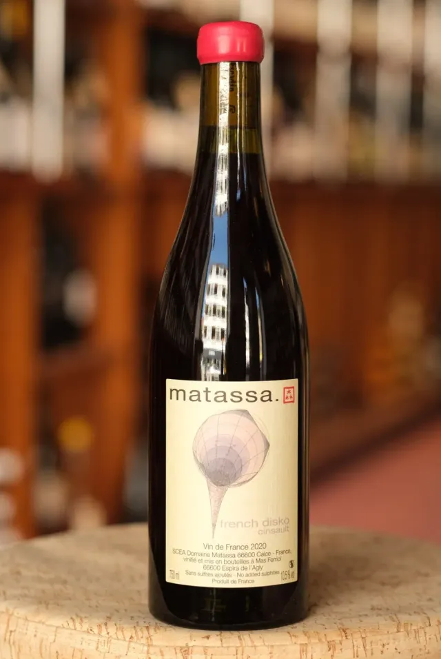 Vin de Table French Disco rødvin 2021 cinsault