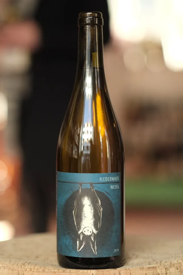 Vin de Table Fledermaus Weiss hvidvin 2020 frisk Franken