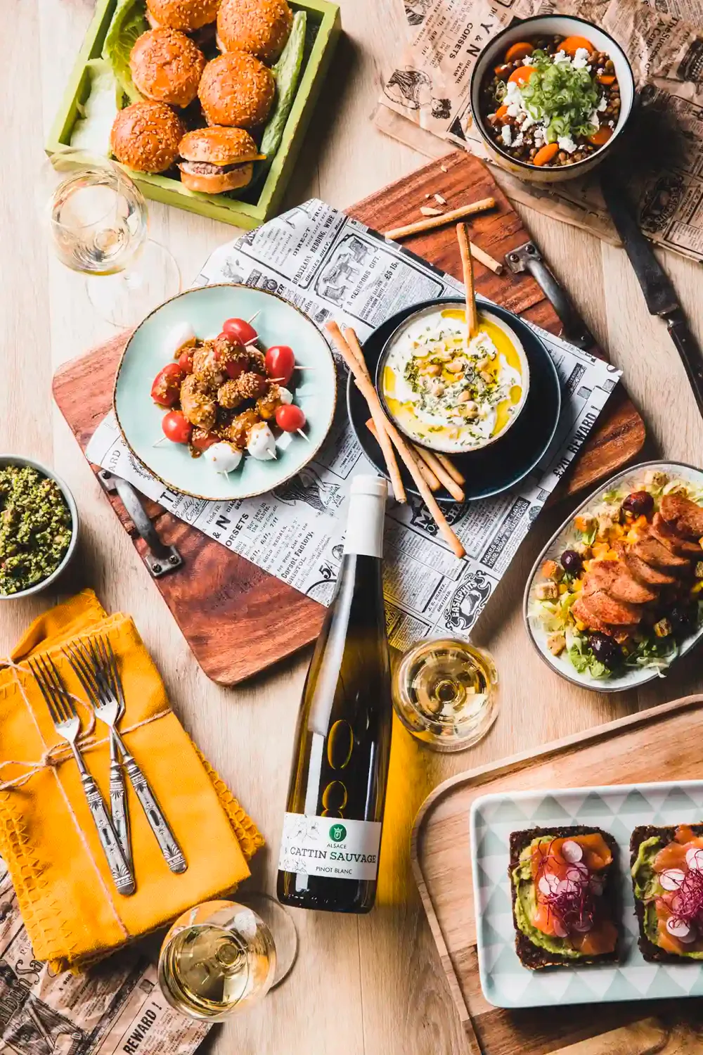 Joseph Cattin Sauvage Pinot Blanc BIO hvidvin frisk