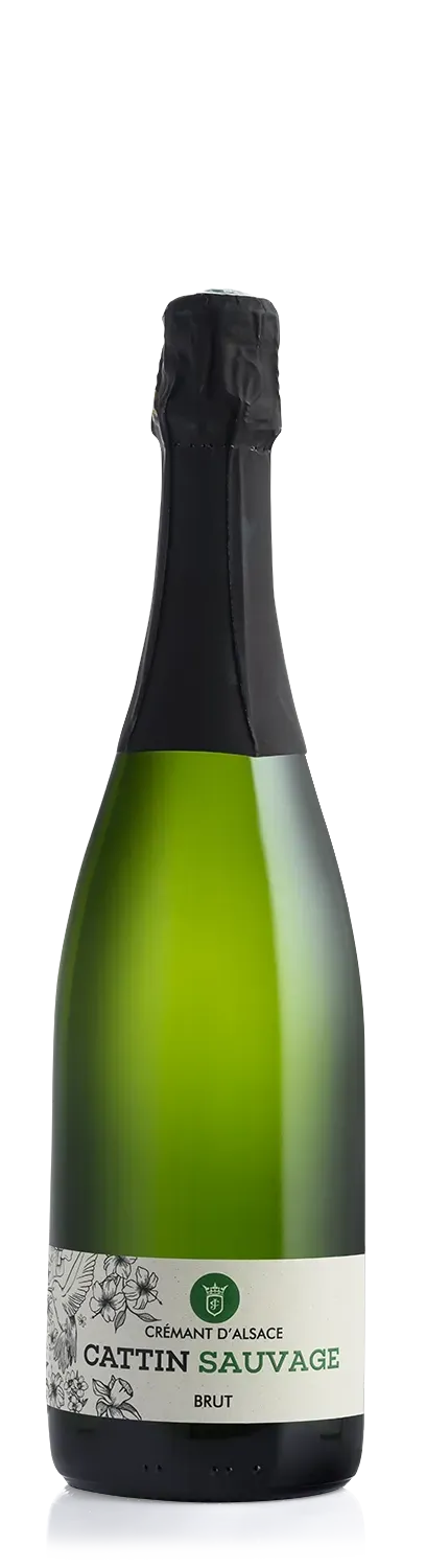 Joseph Cattin Sauvage BIO Crémant mousserende vin