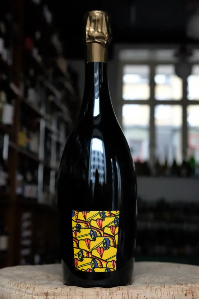 Vin de Table Logos Blanc Les Hazarde champagne 2015 pinot