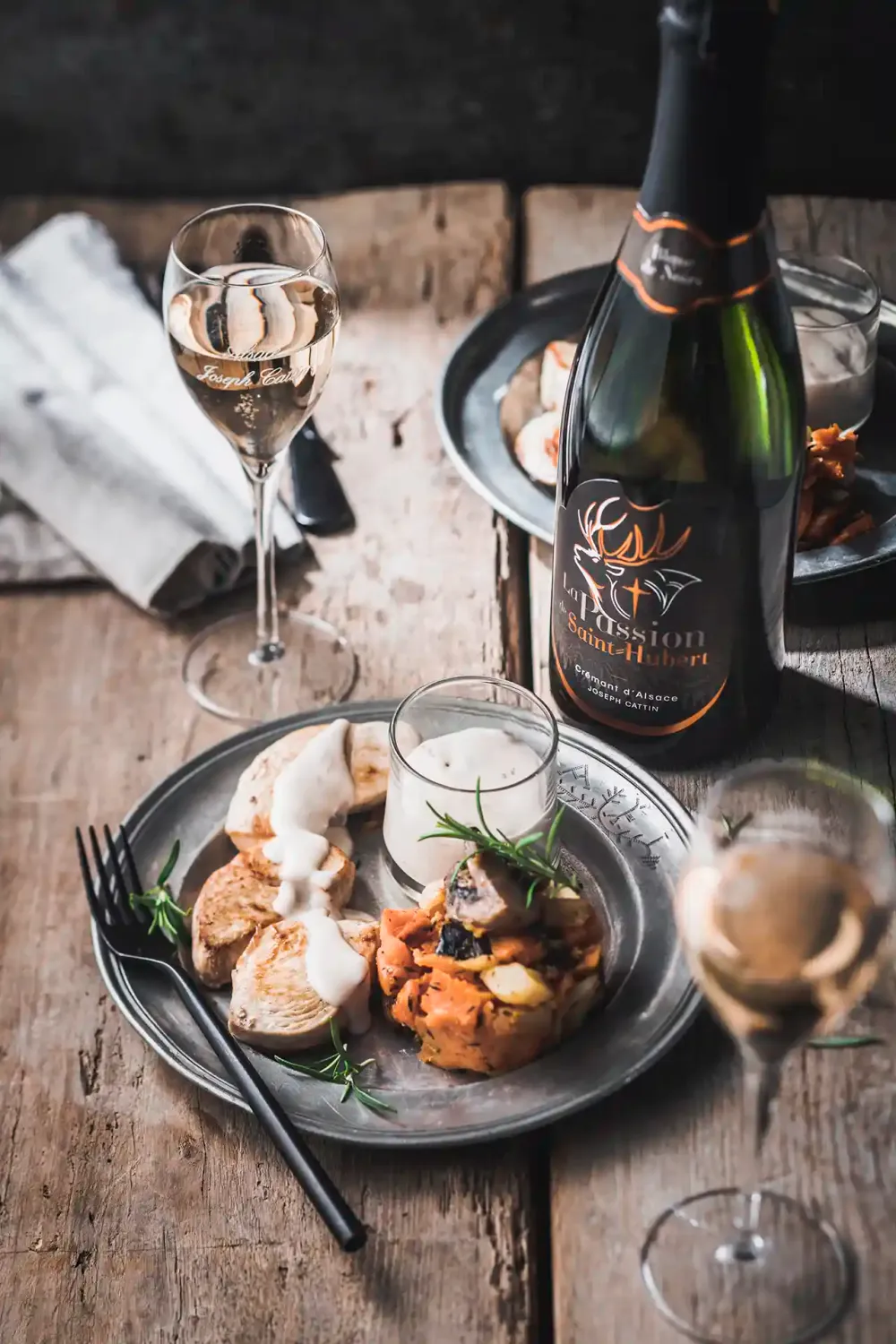 Joseph Cattin La Passion de St Hubert Crémant Extra Brut