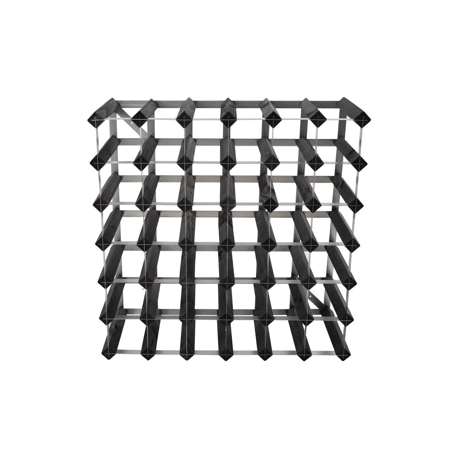 Traditional Wine Rack Traditionel Vinreol 42 flasker Sort ask Saml selv