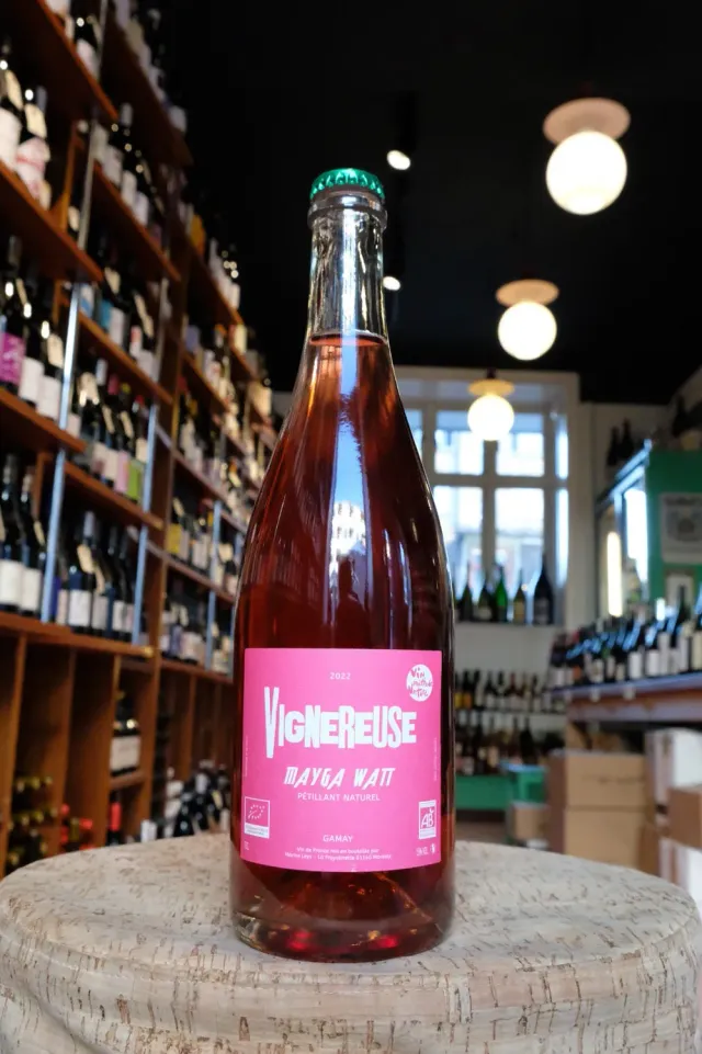 Mayga Watt rosé bobler 2022 gamay usvovlet