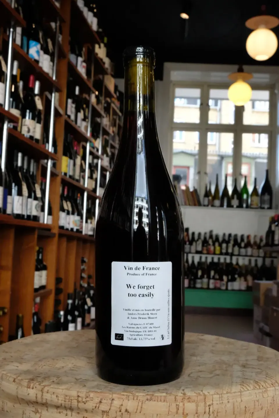 Vin de Table We forget too easily vin 2019 amfora