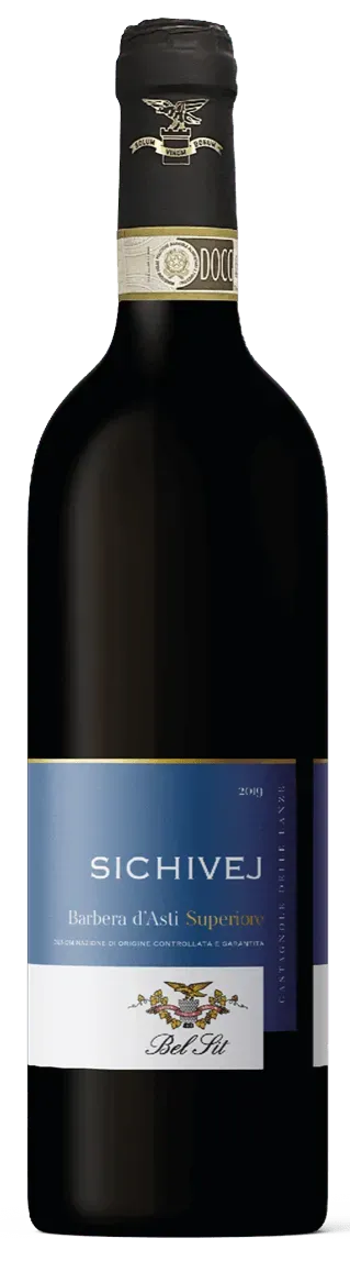 Bel Sit Barbera d'Asti Superiore Sichivej 2019 Rødvin Trælagret