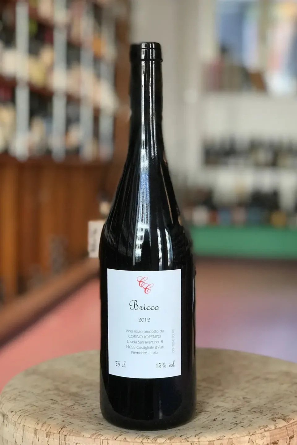 Vin de Table Bricco rødvin 2012 barbera