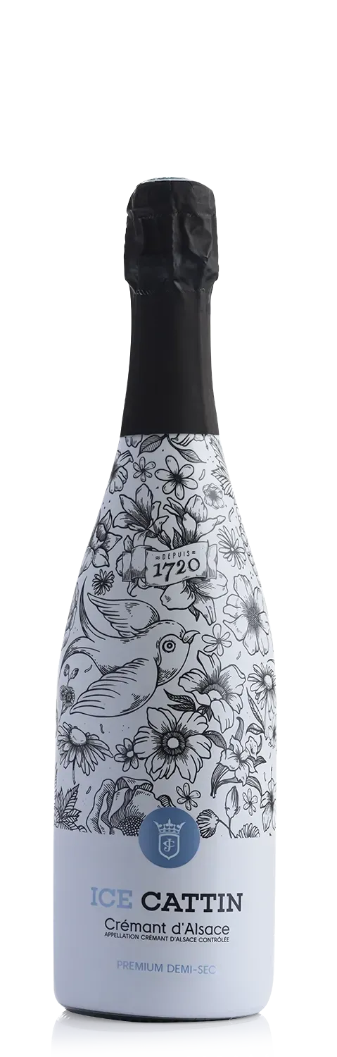 Joseph Cattin Ice Cattin Crémant mousserende vin demi-sec