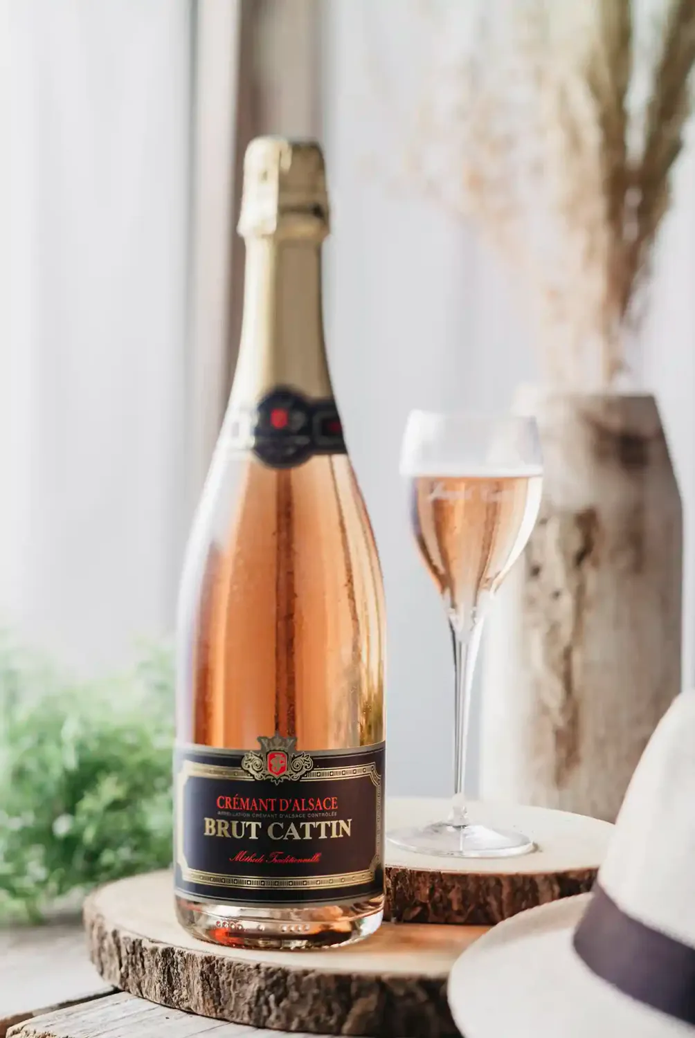 Joseph Cattin Crémant d'Alsace Brut Rosé mousserende vin Pinot Noir