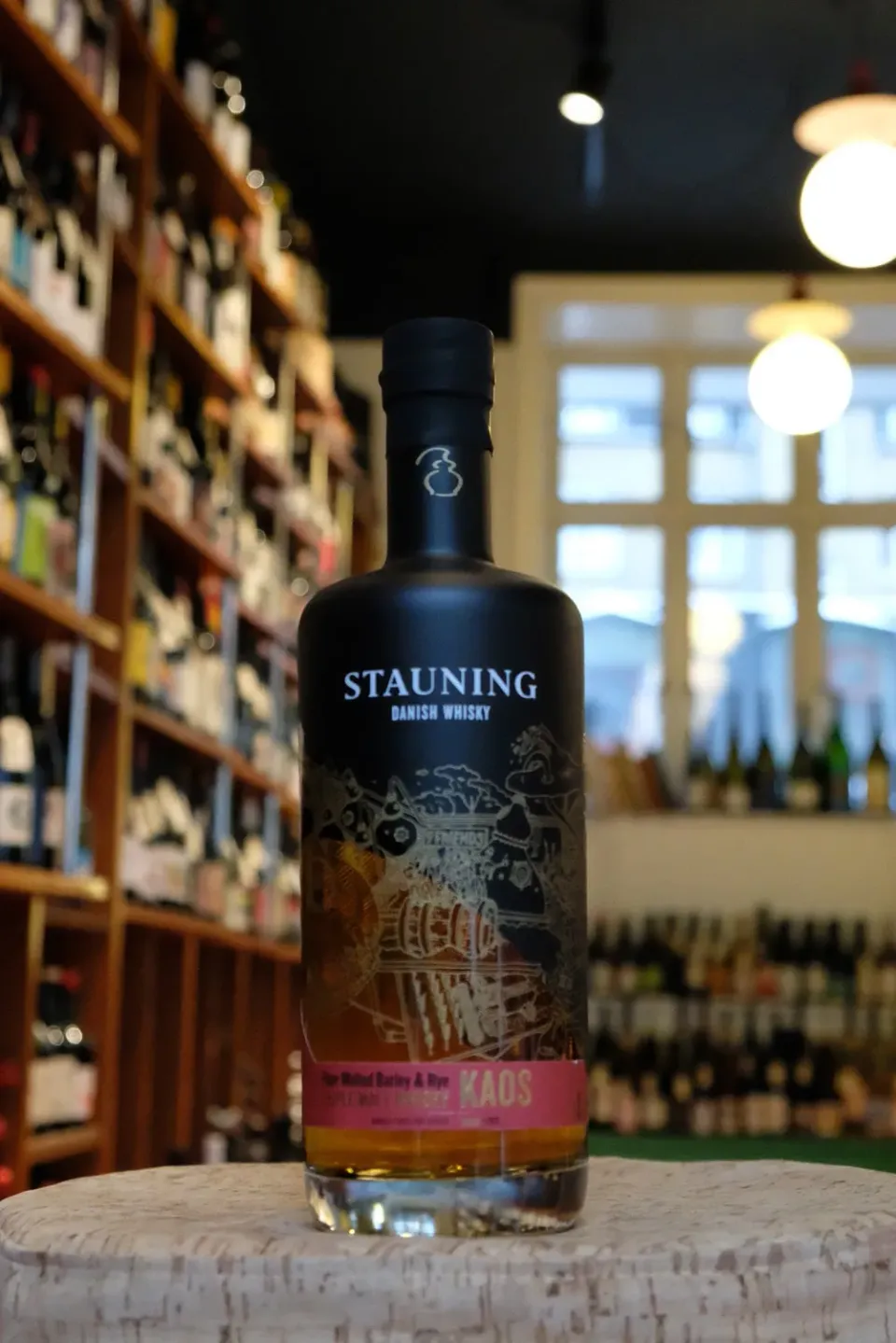 Stauning KAOS whisky Danmark blend røg