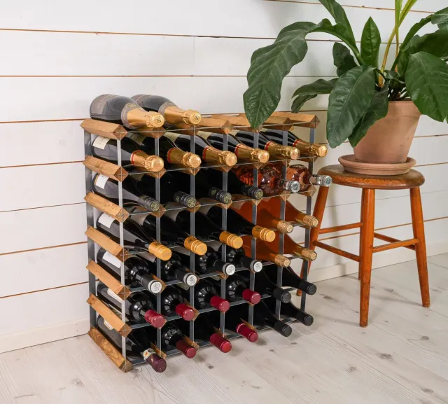 VinoSupremo Traditionel Vinreol 42 flasker lys eg