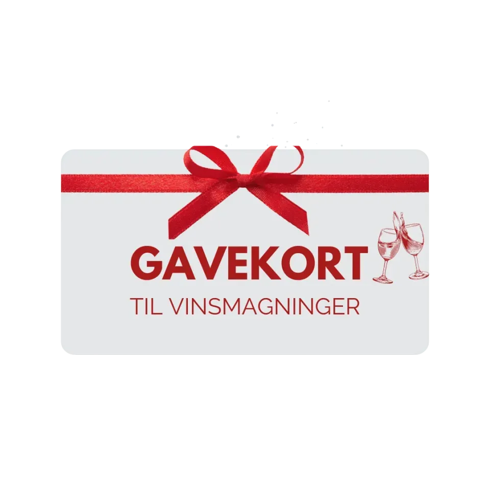 VinoSupremo gavekort vinsmagning 1 person 650 kr
