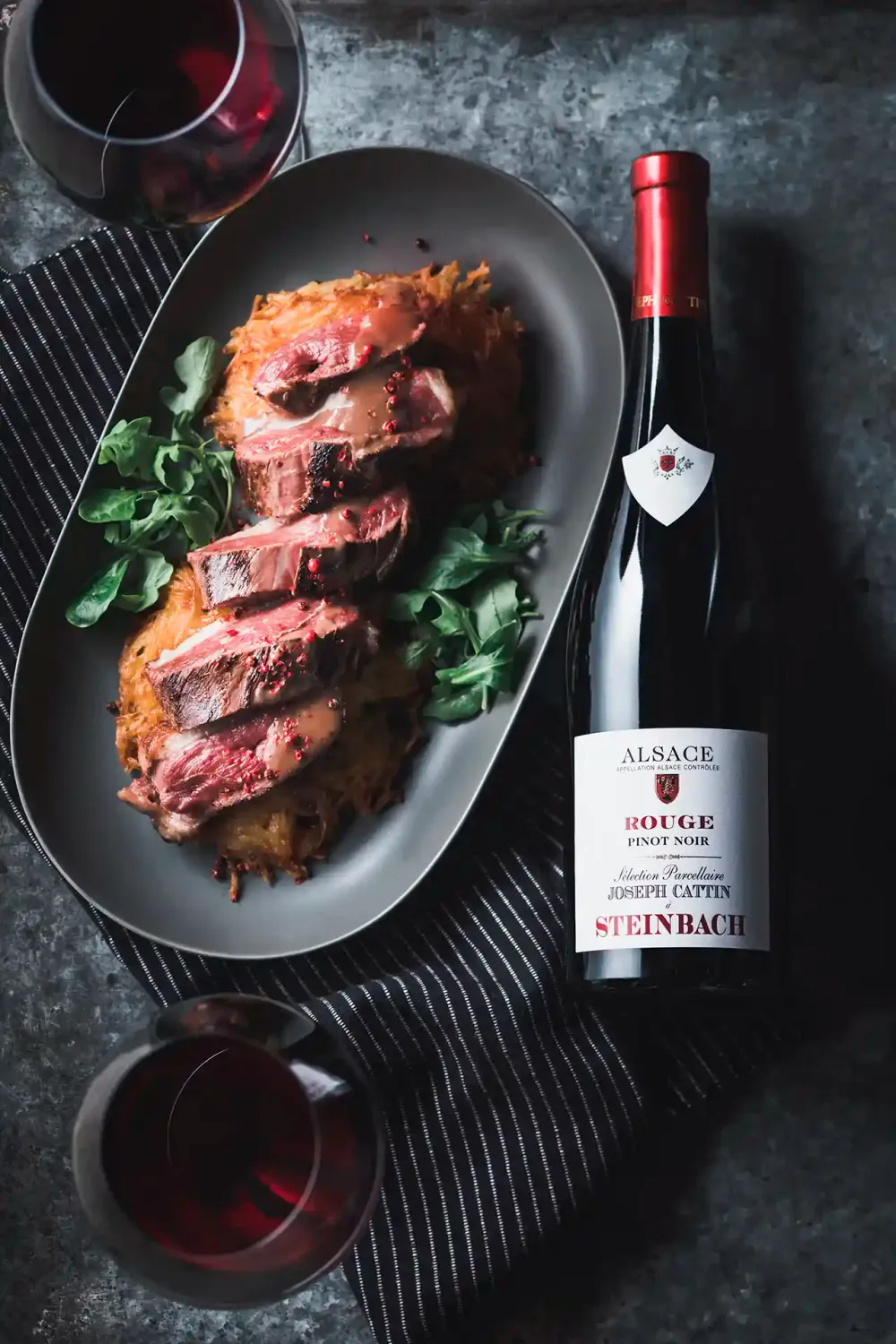 Joseph Cattin Steinbach Pinot Noir rødvin Rouge fadlagret